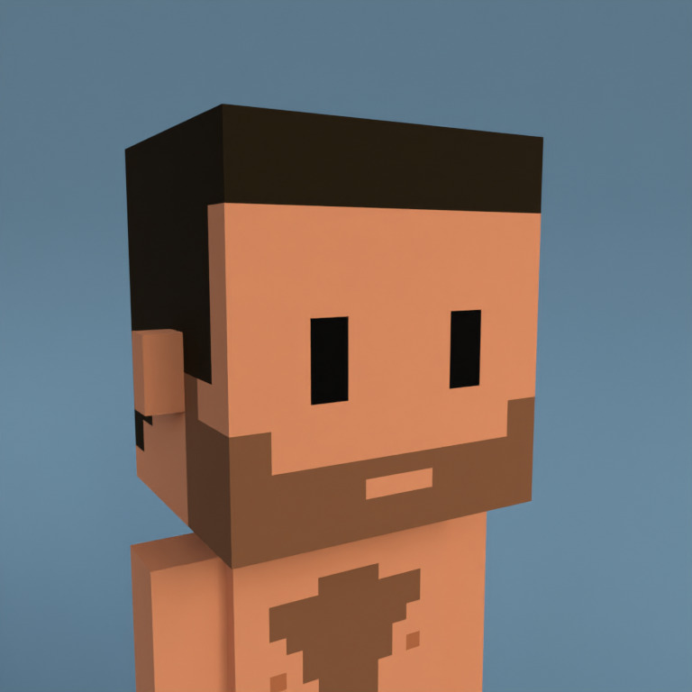 Meebit #1498 — Portrait