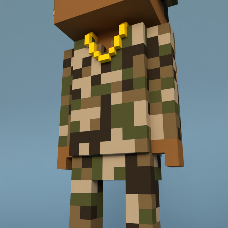 Meebit #1500 — Outfit