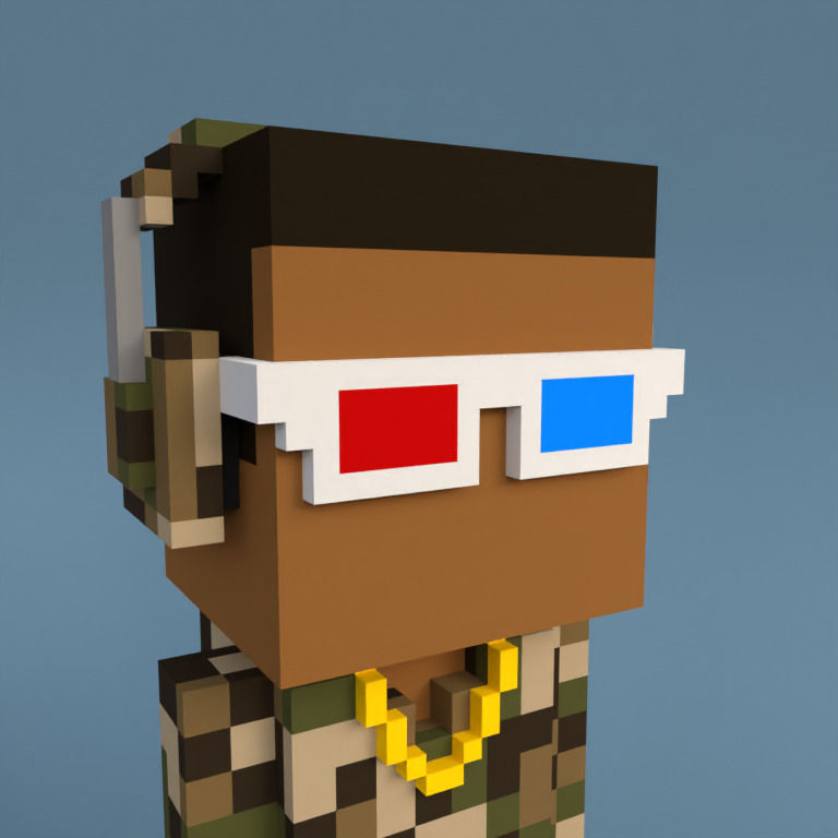 Meebit #1500 — Portrait