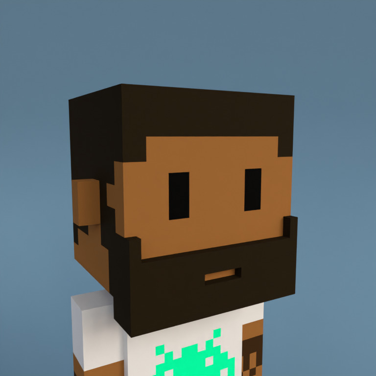 Meebit #1501 — Portrait