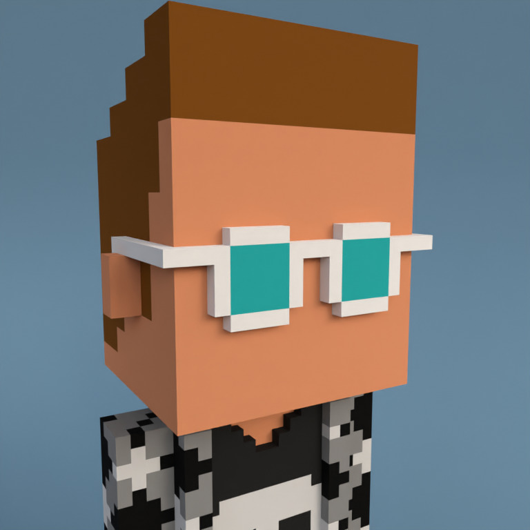 Meebit #1502 — Portrait