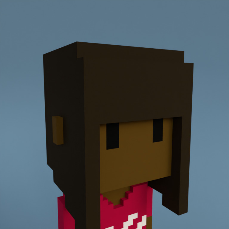 Meebit #1504 — Portrait