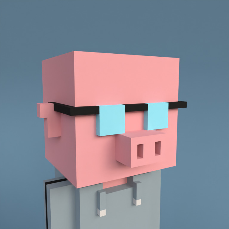 Meebit #1513 — Portrait