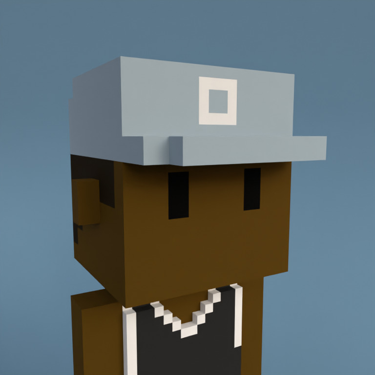 Meebit #1516 — Portrait