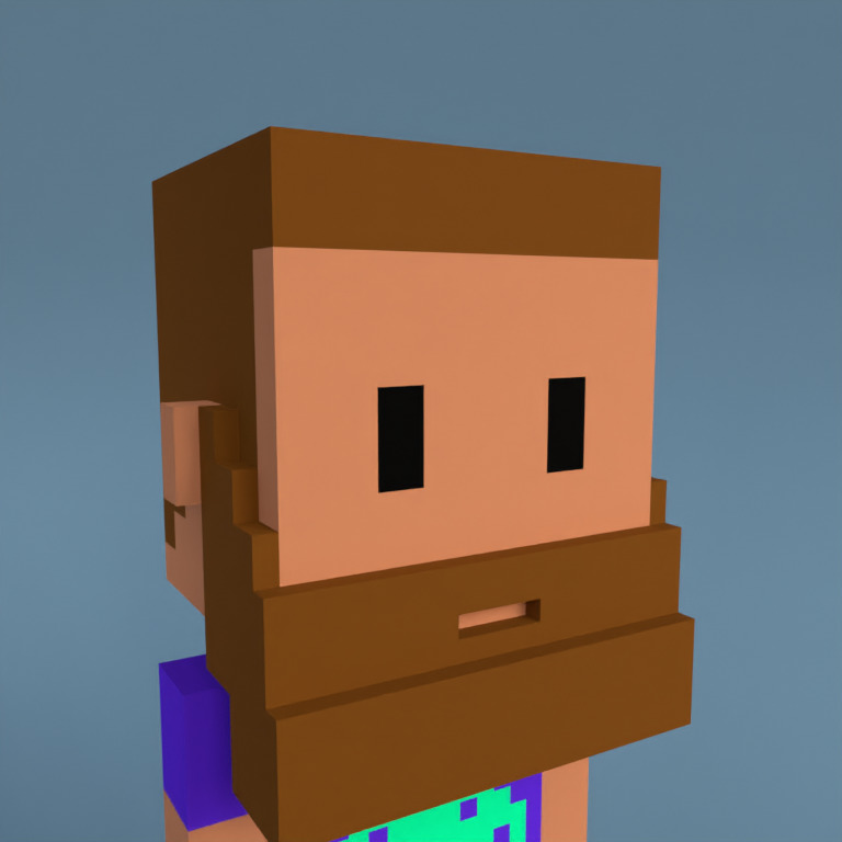 Meebit #1517 — Portrait