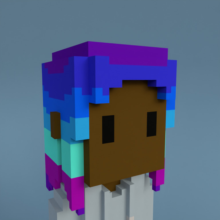 Meebit #1519 — Portrait