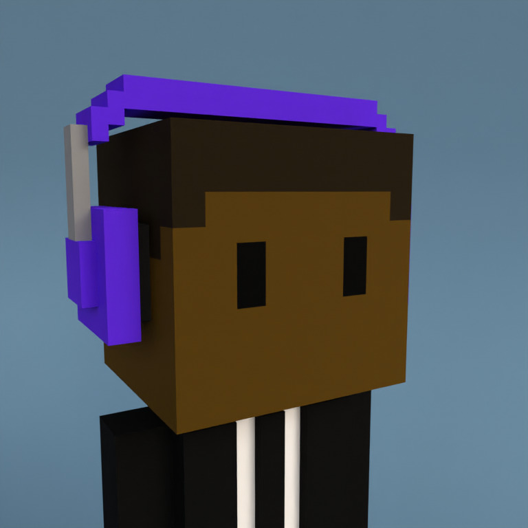 Meebit #1520 — Portrait