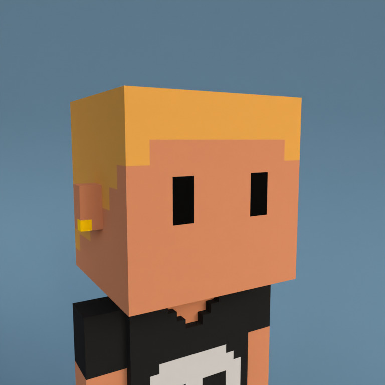 Meebit #1521 — Portrait