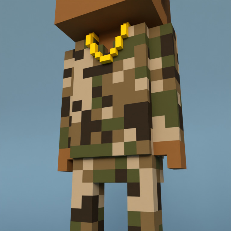Meebit #1535 — Outfit