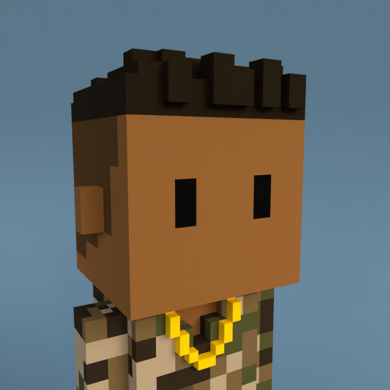 Meebit #1535 — Portrait