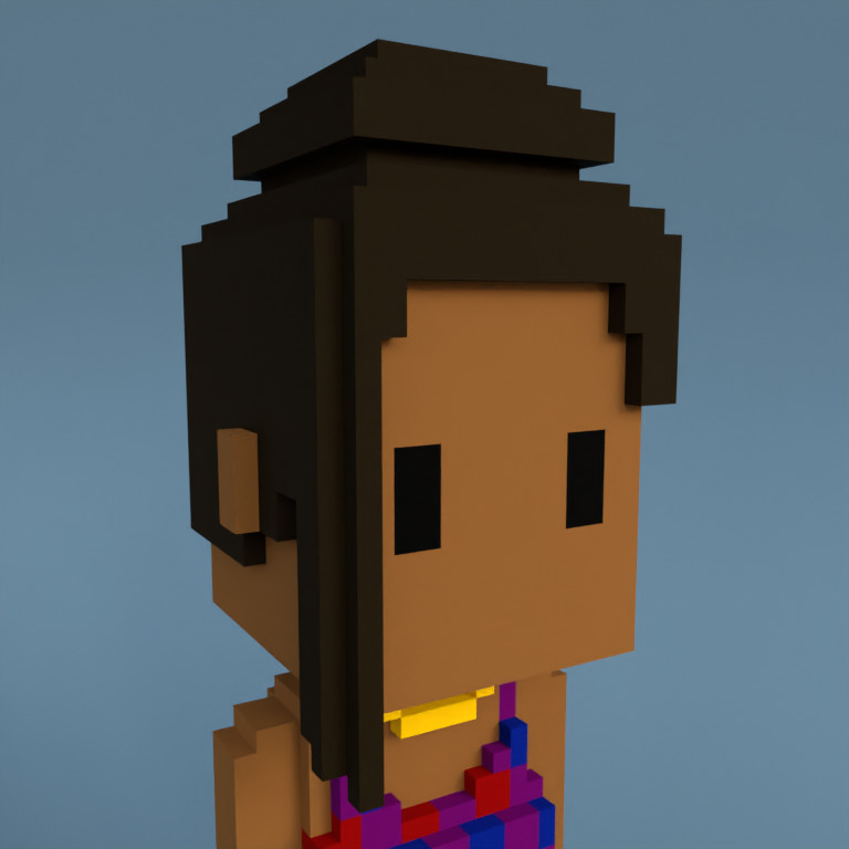 Meebit #1537 — Portrait