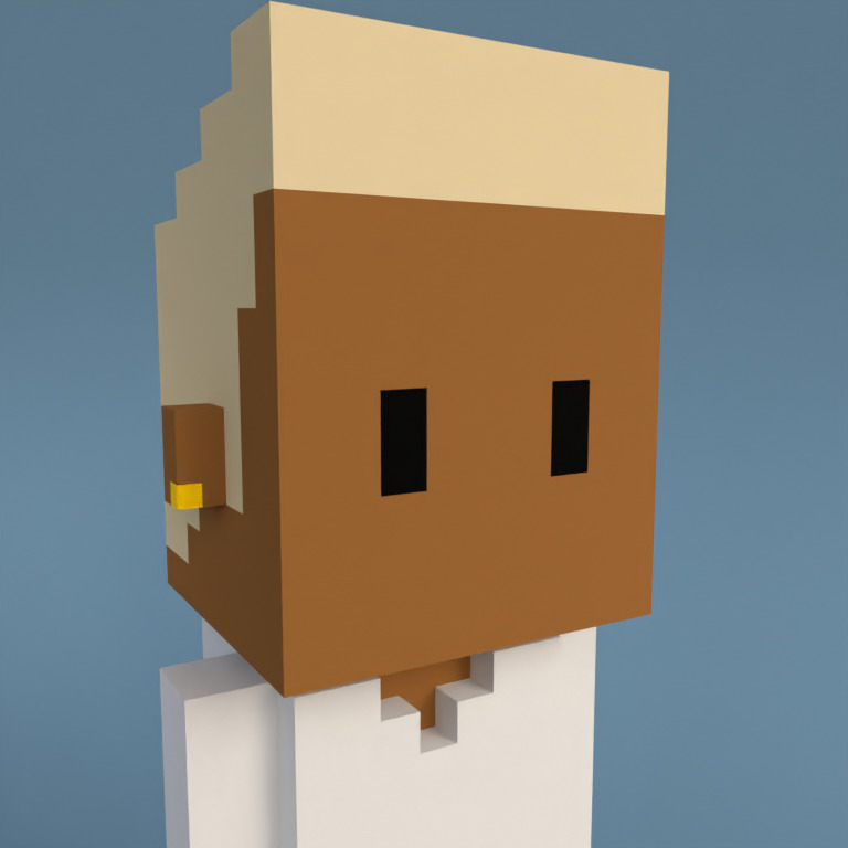 Meebit #1538 — Portrait