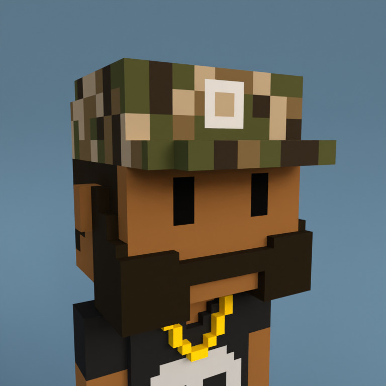 Meebit #1539 — Portrait