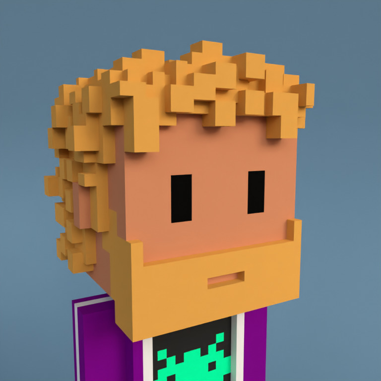 Meebit #1540 — Portrait