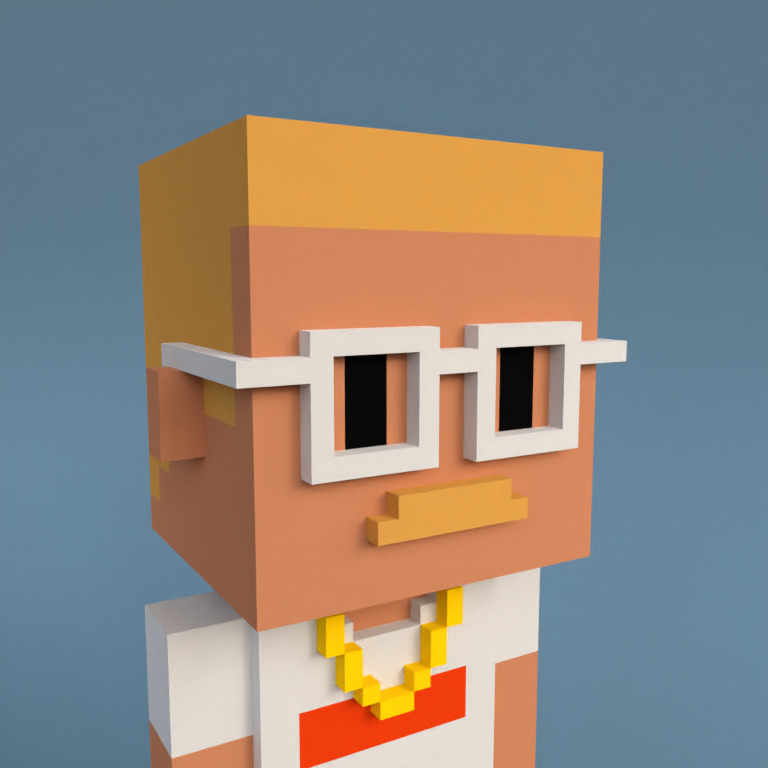 Meebit #1543 — Portrait
