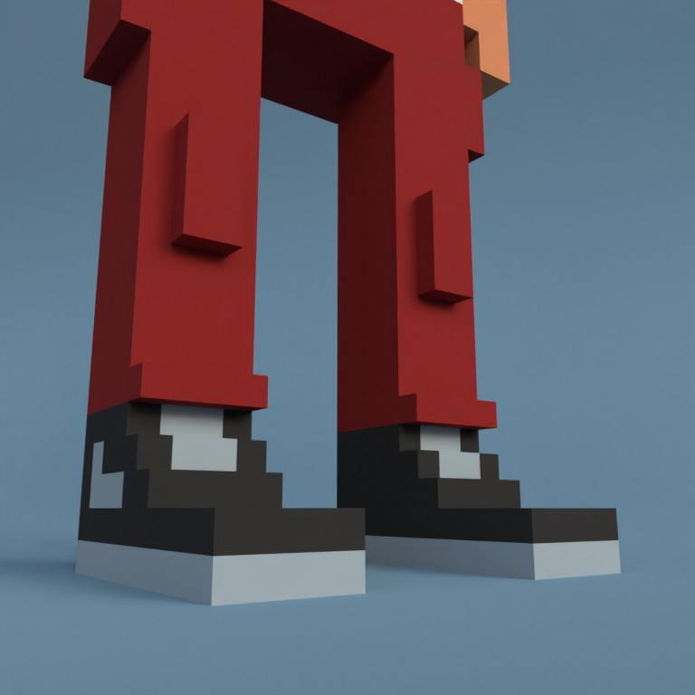 Meebit #1543 — Shoes