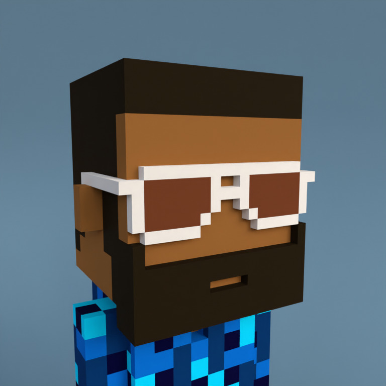 Meebit #1544 — Portrait