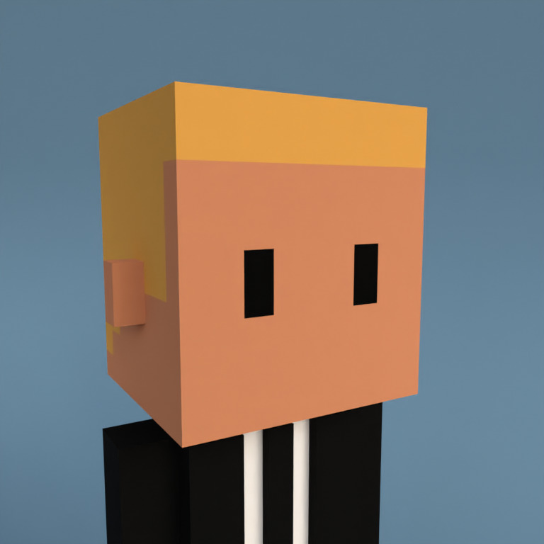 Meebit #1545 — Portrait