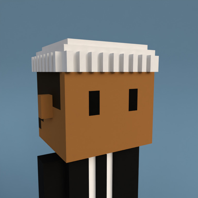 Meebit #1546 — Portrait