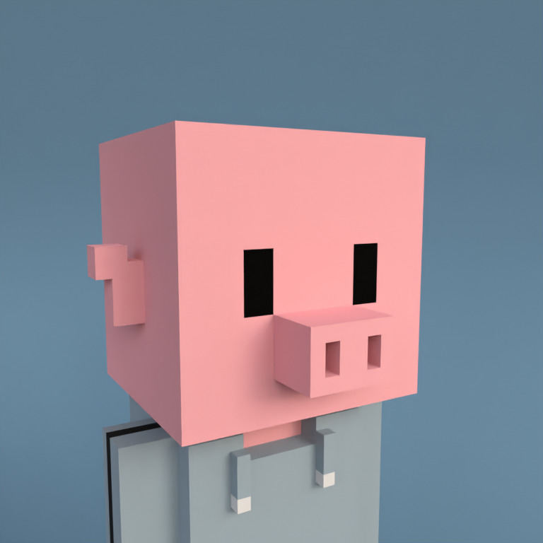 Meebit #1552 — Portrait