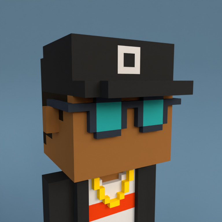 Meebit #1554 — Portrait
