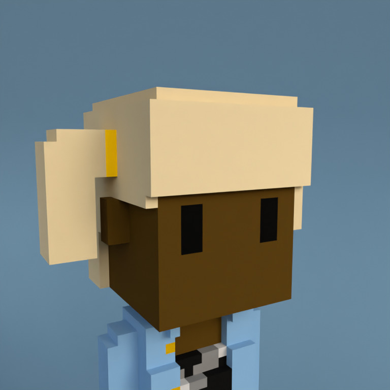 Meebit #1557 — Portrait
