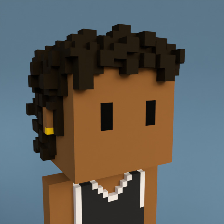 Meebit #1566 — Portrait