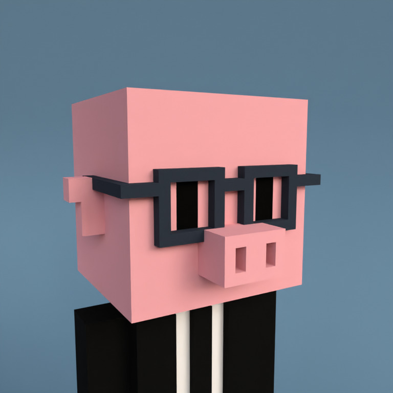 Meebit #1573 — Portrait
