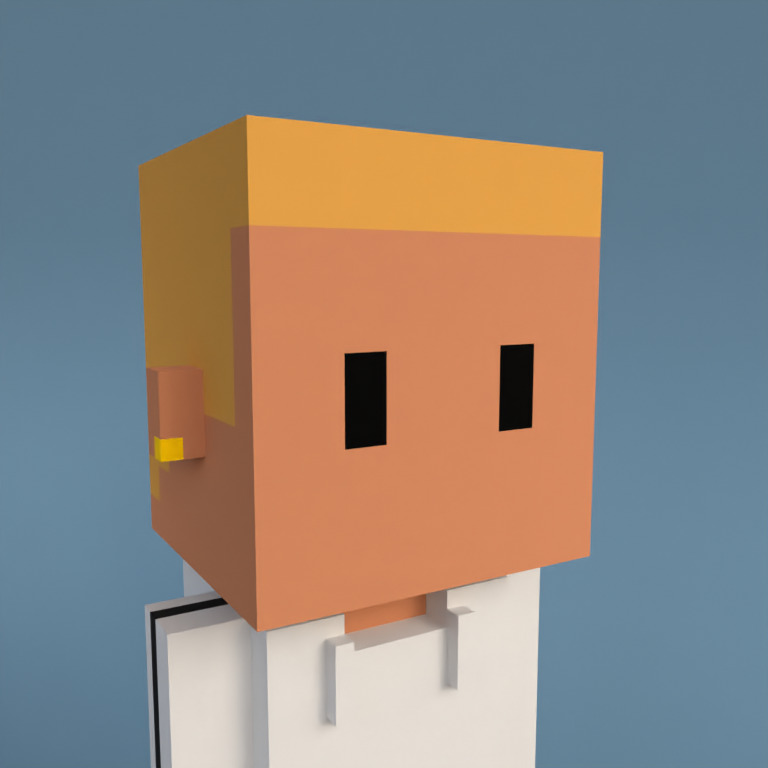 Meebit #1584 — Portrait