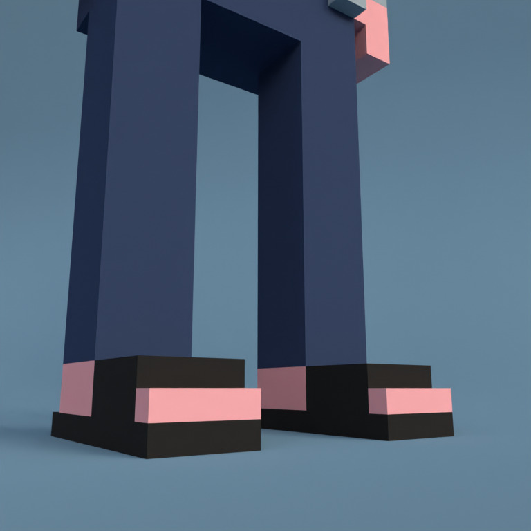Meebit #1587 — Shoes