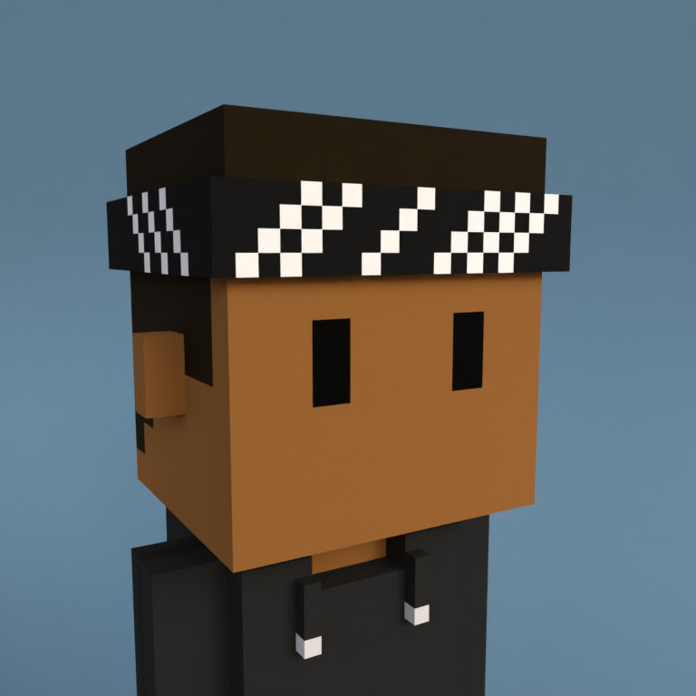 Meebit #1591 — Portrait