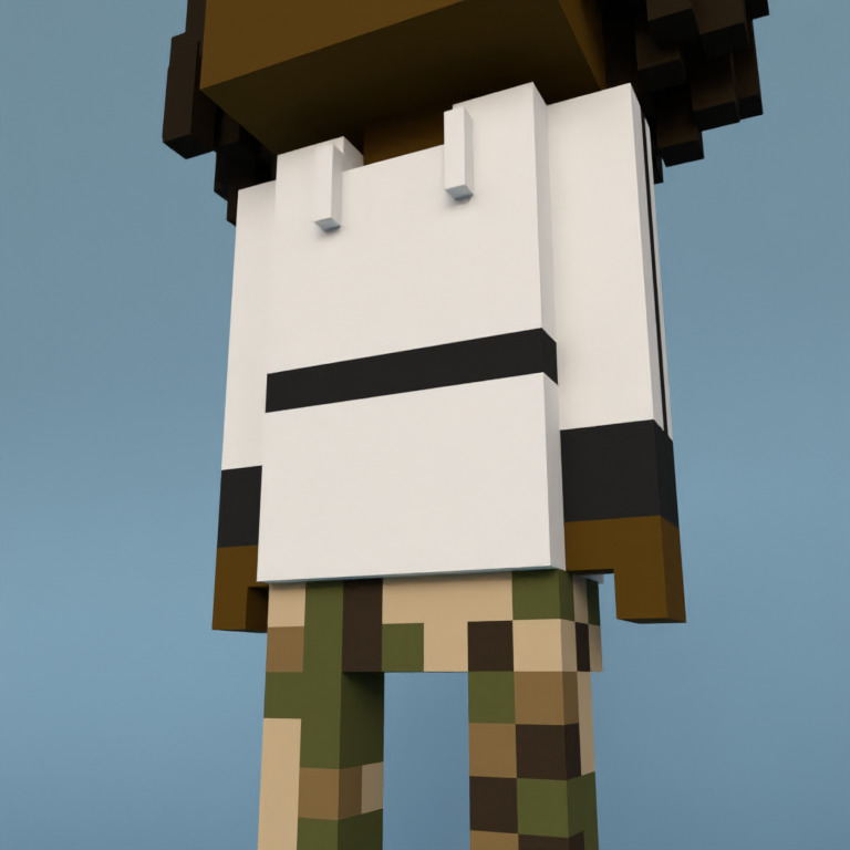Meebit #1592 — Outfit