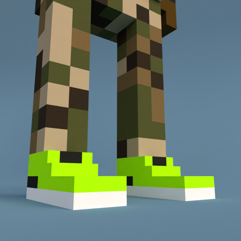 Meebit #1592 — Shoes