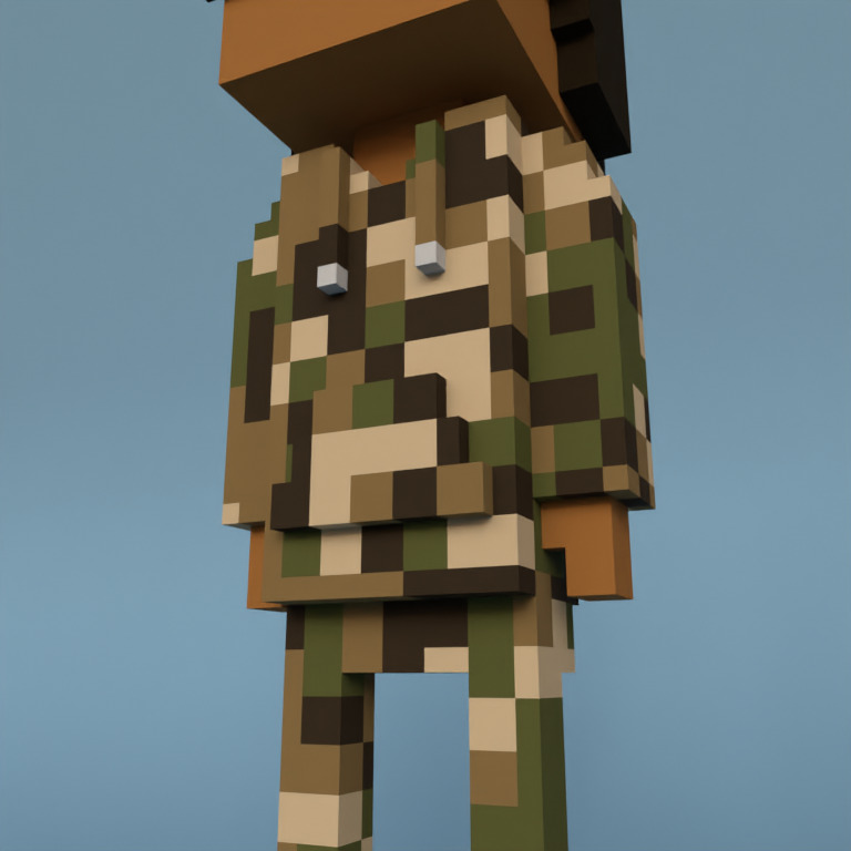 Meebit #1593 — Outfit
