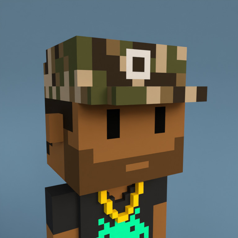 Meebit #1599 — Portrait