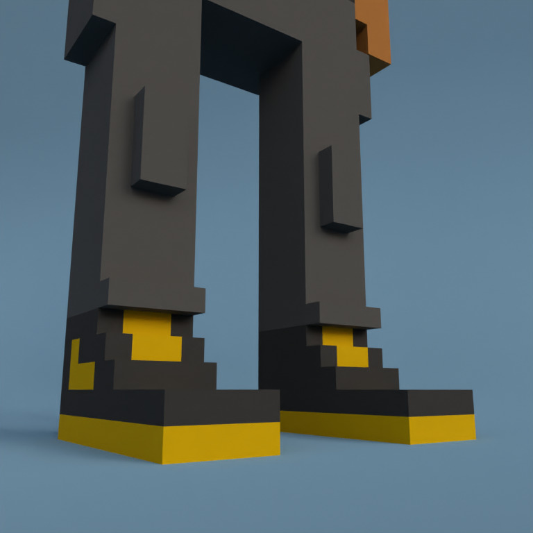 Meebit #1599 — Shoes