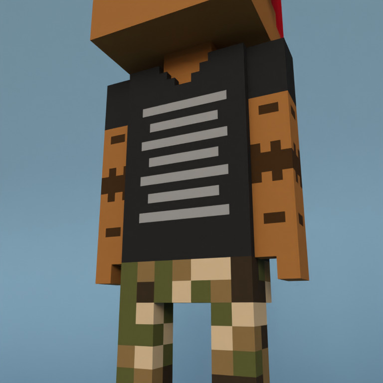 Meebit #1600 — Outfit
