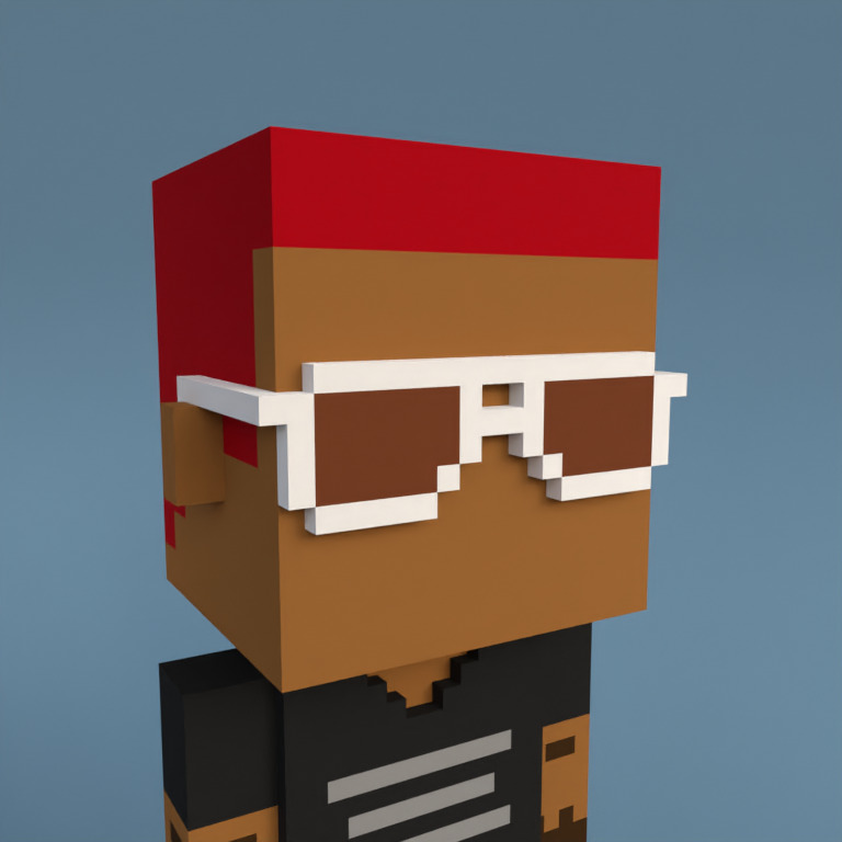 Meebit #1600 — Portrait