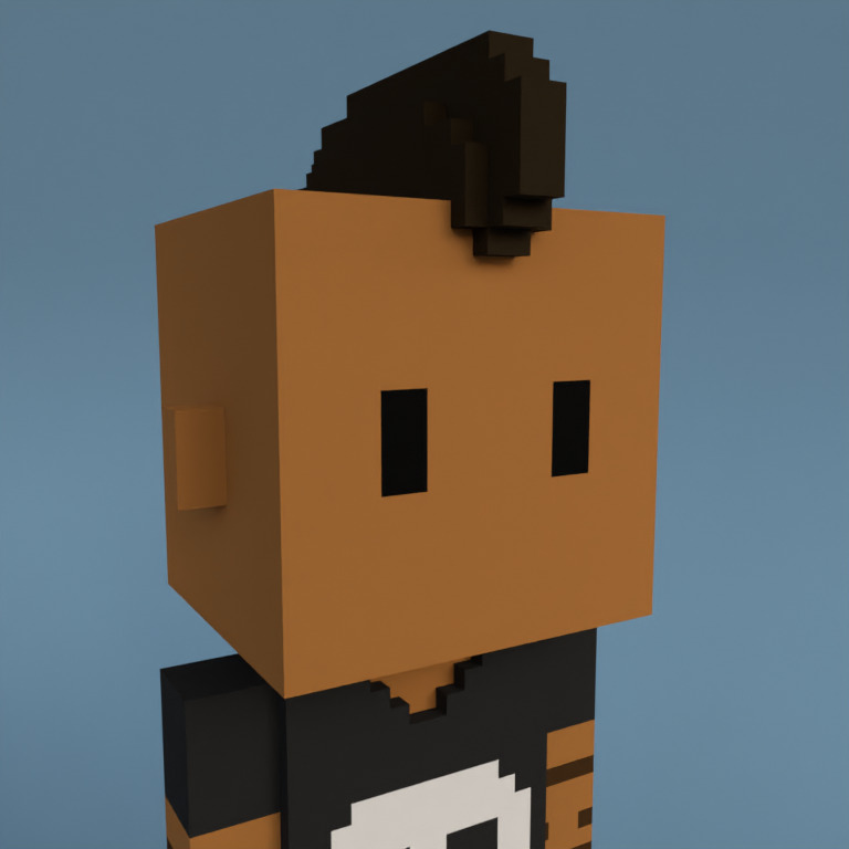 Meebit #1601 — Portrait