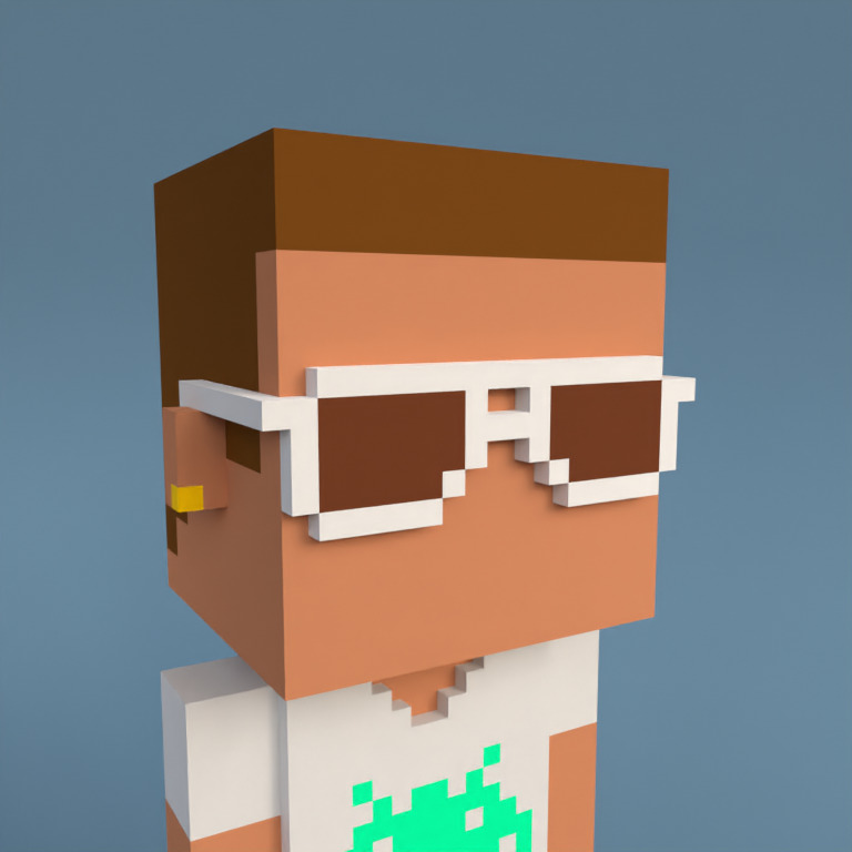 Meebit #1602 — Portrait
