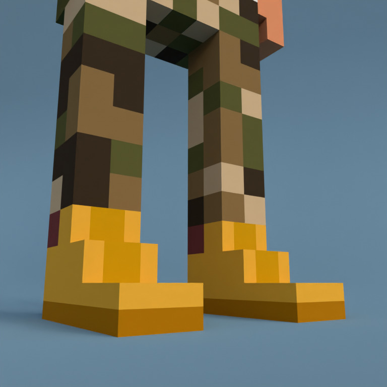 Meebit #1602 — Shoes
