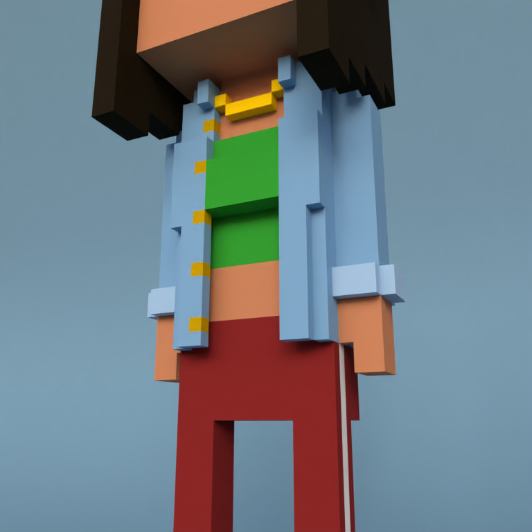 Meebit #1606 — Outfit