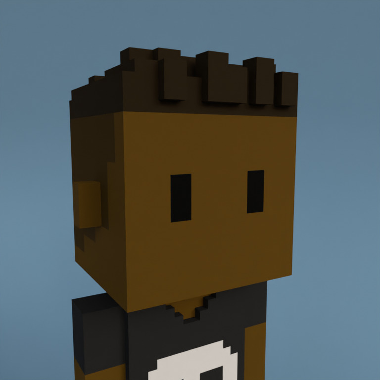 Meebit #1607 — Portrait