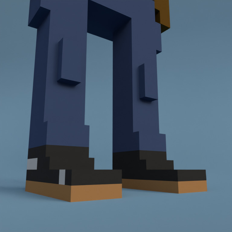 Meebit #1607 — Shoes