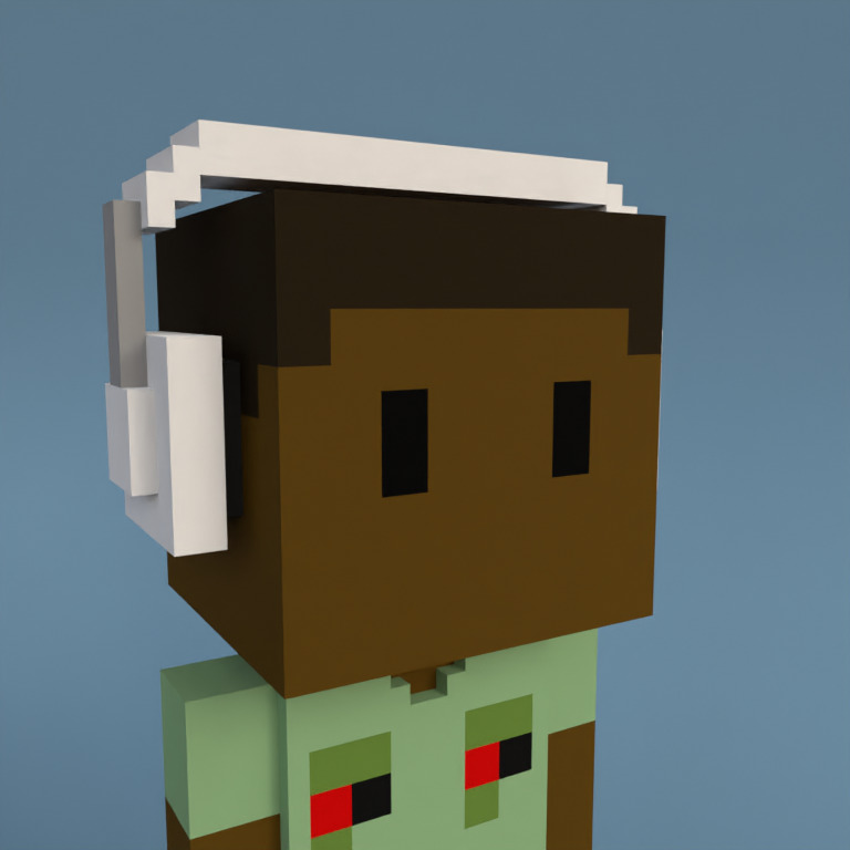 Meebit #1609 — Portrait