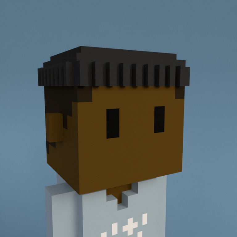 Meebit #1611 — Portrait