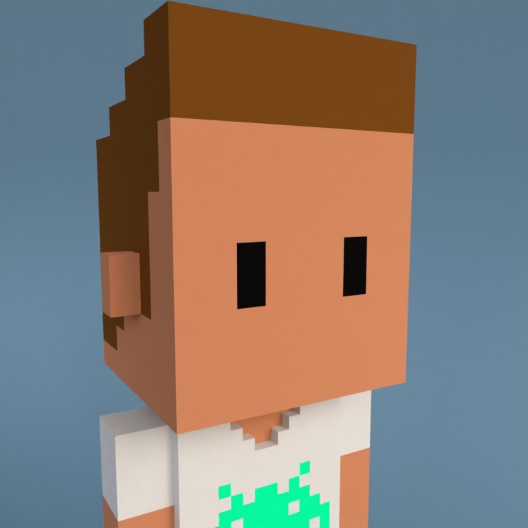 Meebit #1614 — Portrait