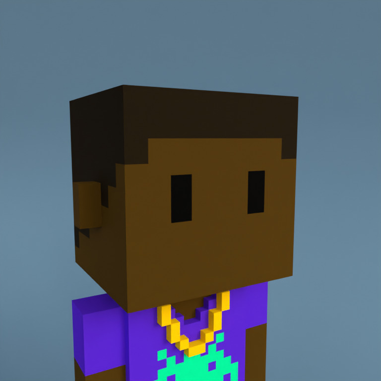 Meebit #1625 — Portrait