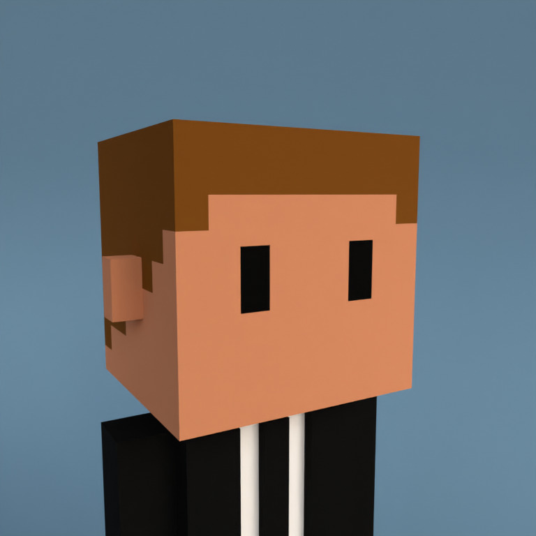 Meebit #1628 — Portrait