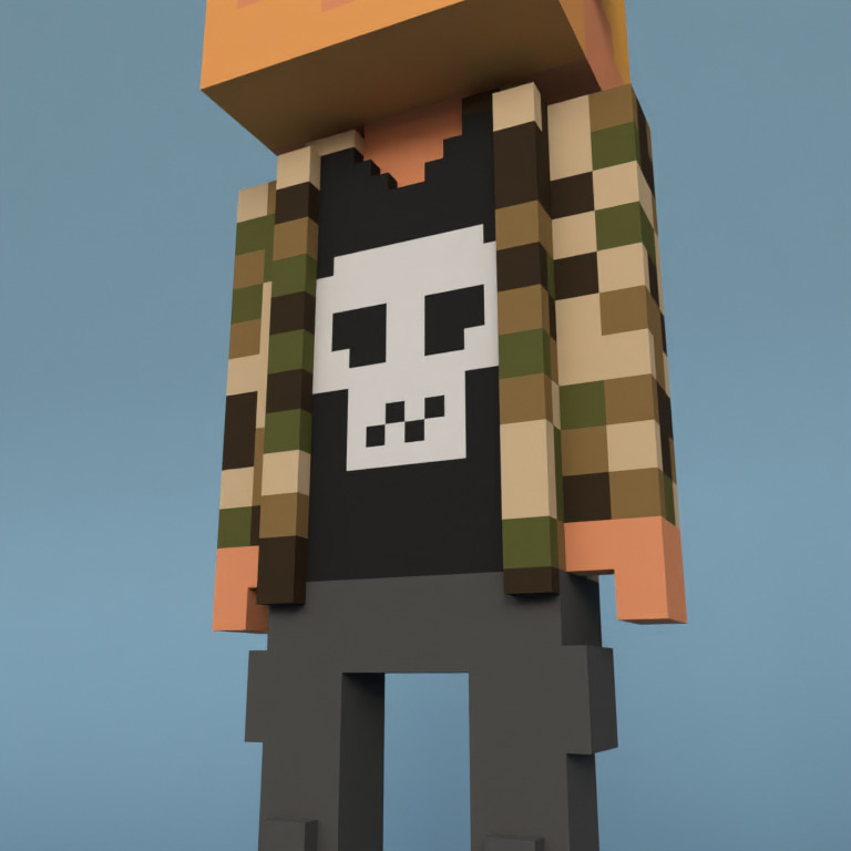 Meebit #1629 — Outfit